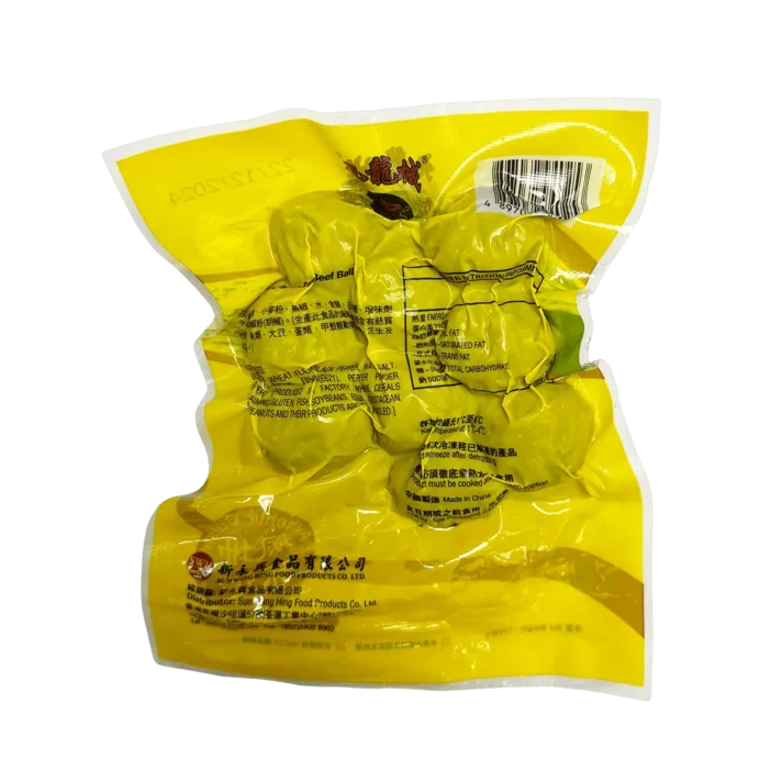 Black Pepper Beef Ball 170g Back