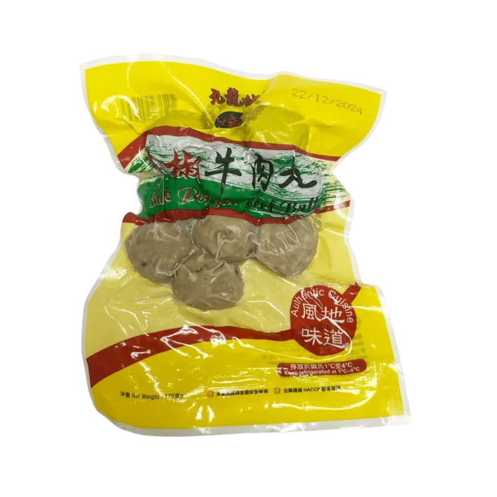 Black Pepper Beef Ball 170g Front