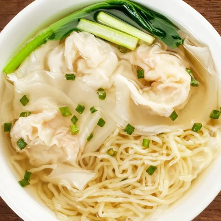 Crab Roe And Shrimp Wonton