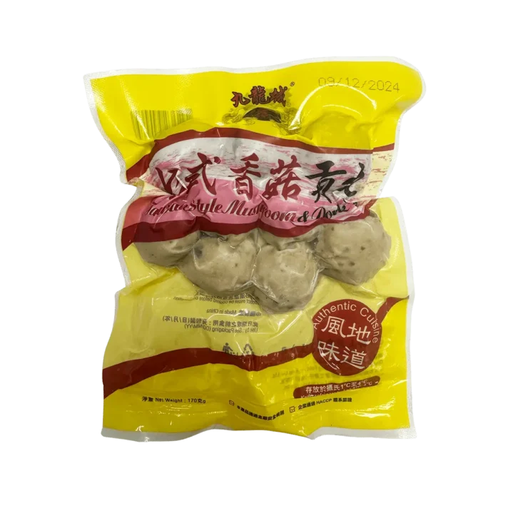 Mushroom And Pork Ball 170g Front