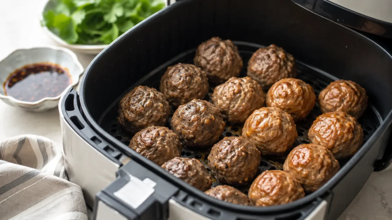Air Fryer Beef Balls