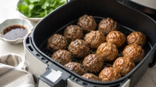 Air Fryer Beef Balls