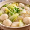 Chiu Chow Fish Ball Napa Cabbage Vermicelli Pot