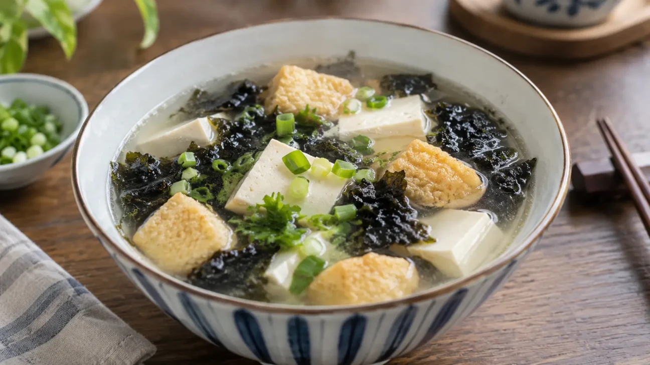 紫菜魚腐豆腐湯
